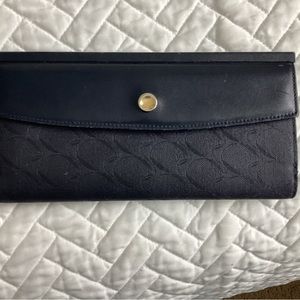 Movado black wallet